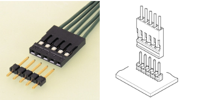 JST系列名称 RE Connector 产品图示